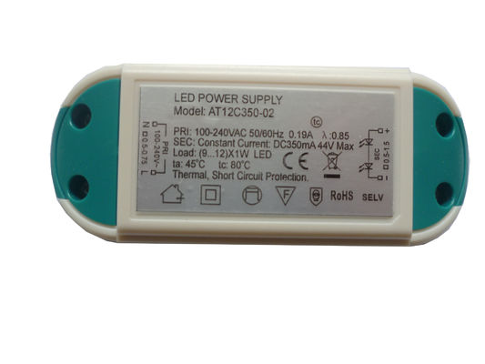 15W / 18W / 24W ধ্রুবক ভোল্টেজ LED ড্রাইভার, 12 ভোল্ট জলরোধী নেতৃত্বে পাওয়ার সাপ্লাই