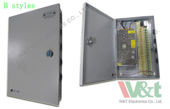 12V 18 চ্যানেল লিনিয়ার ডিজিটাল ক্যামেরা জন্য উচ্চ ভোল্টেজ পাওয়ার সাপ্লাই রেগুলেটেড