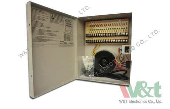 কাস্টম 24V 96W 4A 16 চ্যানেল সিসিটিভি শক্তি সরবরাহ লিনিয়ার রেগুলেটেড পাওয়ার সাপ্লাই