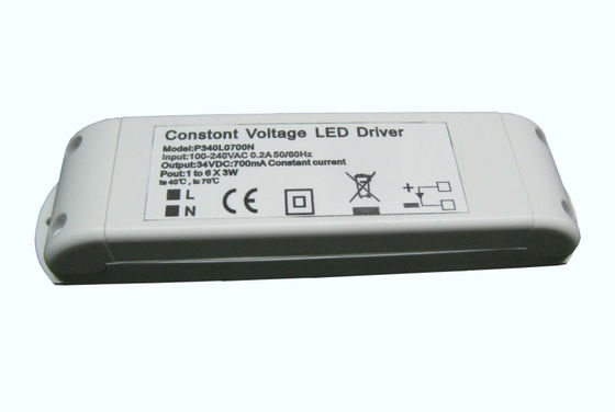 1000mA ধ্রুবক ভোল্টেজ LED ড্রাইভার 12V, উচ্চ ফলপ্রসু 50Hz / 60Hz