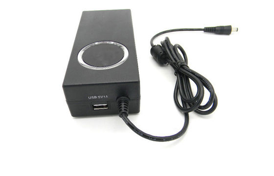 90W-অটো + + পাতলা + + নীল, LCD ইউনিভার্সাল ল্যাপটপ পাওয়ার অ্যাডাপ্টার