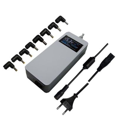 90W-অটো + + পাতলা + + নীল, LCD ইউনিভার্সাল ল্যাপটপ পাওয়ার অ্যাডাপ্টার