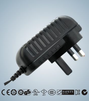 24W KSAS024 সিরিজ শক্তি অ্যাডাপ্টার স্যুইচিং সাধারণ ITE ব্যবহারের জন্য বিস্তৃত, সেট-টপ-বক্স সঙ্গে