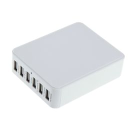 6 Port USB Charger Travel Power Adapter Accessories for Mobile Phones / Tablet