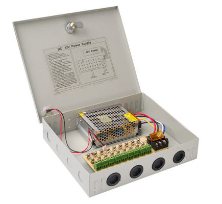 Metal Case CCTV Power Supplies for Security Device / Long Term Mode / Auto Recovery