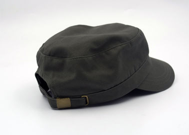 Adjustable Fashion Army Cotton Military Cap Hat For Men , Metal Buckle