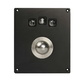 IP65 waterproof military Phenolic Resin mechanical Trackball with 3 mouse buttons