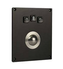 IP65 waterproof military Phenolic Resin mechanical Trackball with 3 mouse buttons