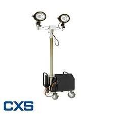 2*150w MH Ip54 Diesel Light Tower For Military / Aerospace / Electricity Industry
